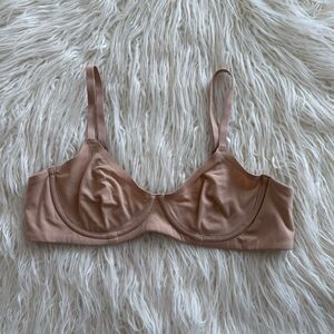 Skims Fits Everybody Unlined Demi Bra Clay Size 38A
